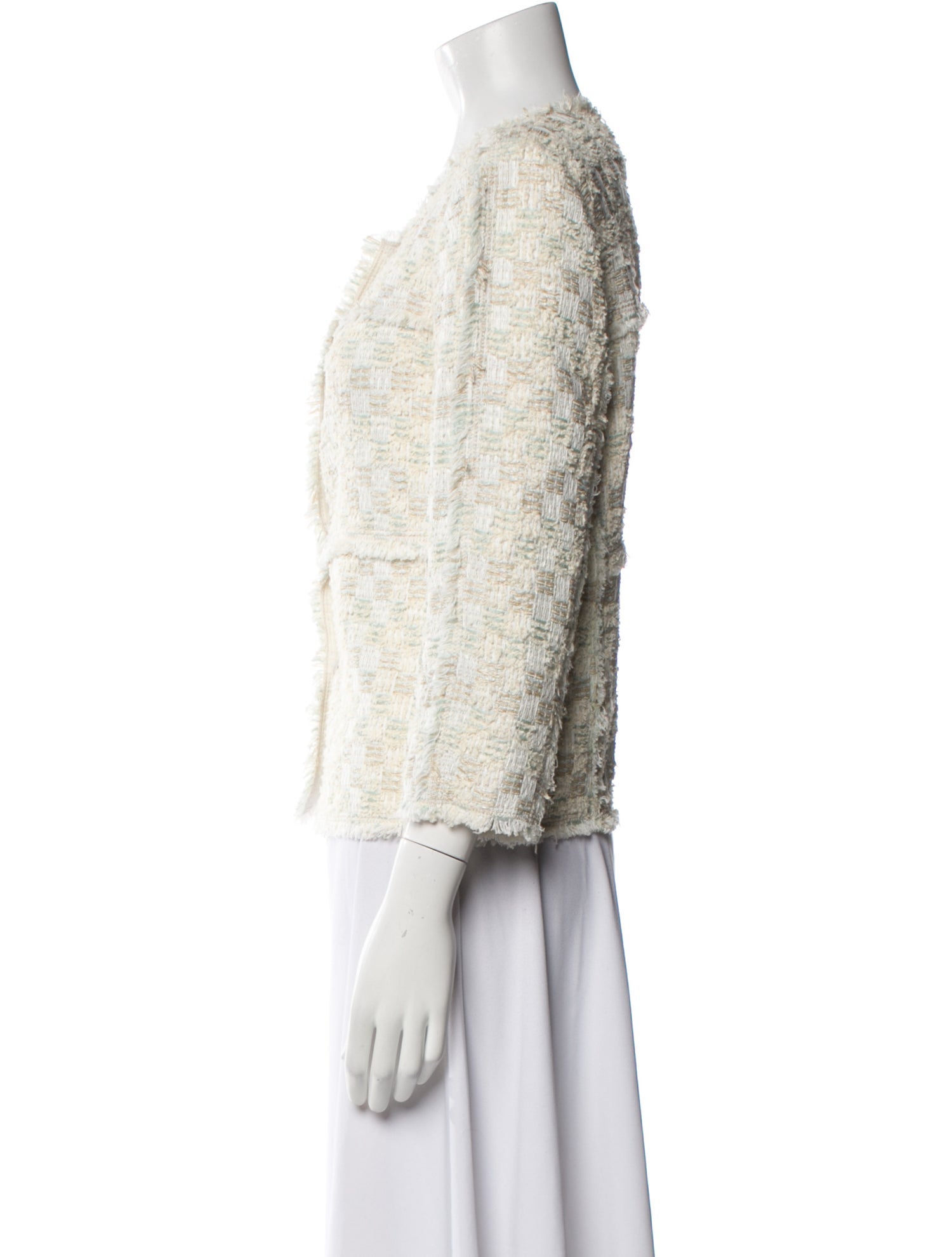 Lafayette 148 Tweed Pattern Jacket