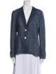 Lafayette 148 Tweed Pattern Blazer