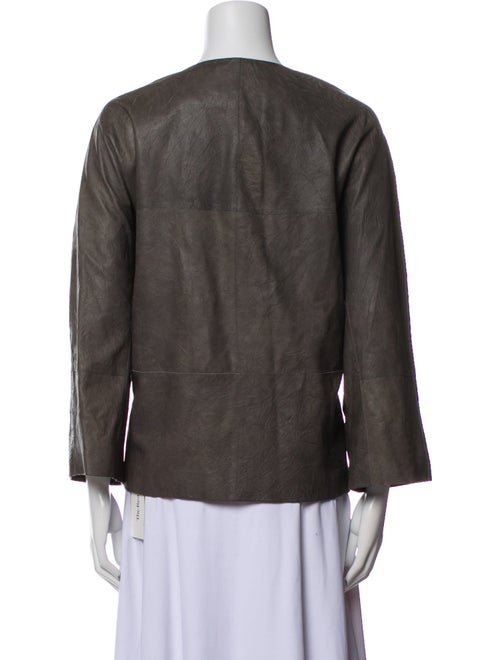 Lafayette 148 Leather Evening Jacket