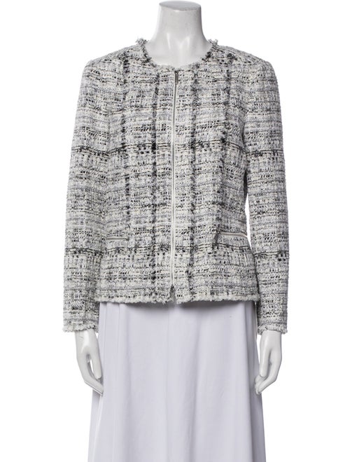 Lafayette 148 Tweed Pattern Evening Jacket