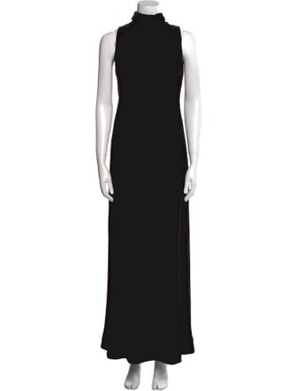 Lafayette 148 Turtleneck Long Dress