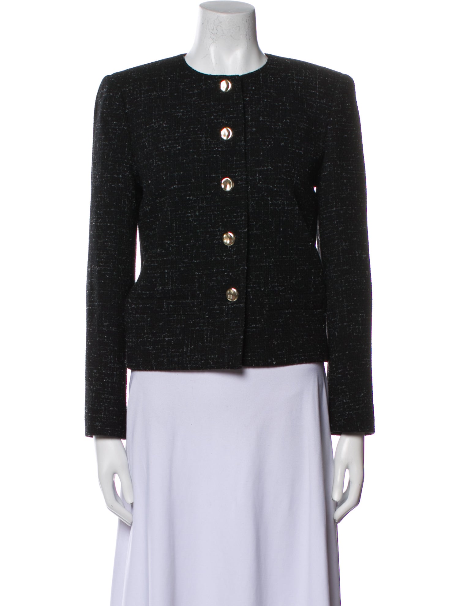 Lafayette 148 Virgin Wool Tweed Pattern Evening Jacket w/ Tags