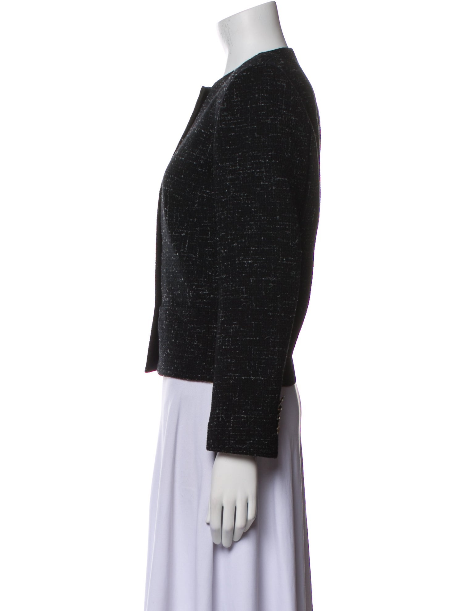 Lafayette 148 Virgin Wool Tweed Pattern Evening Jacket w/ Tags