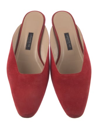 Lafayette 148 Suede Mules
