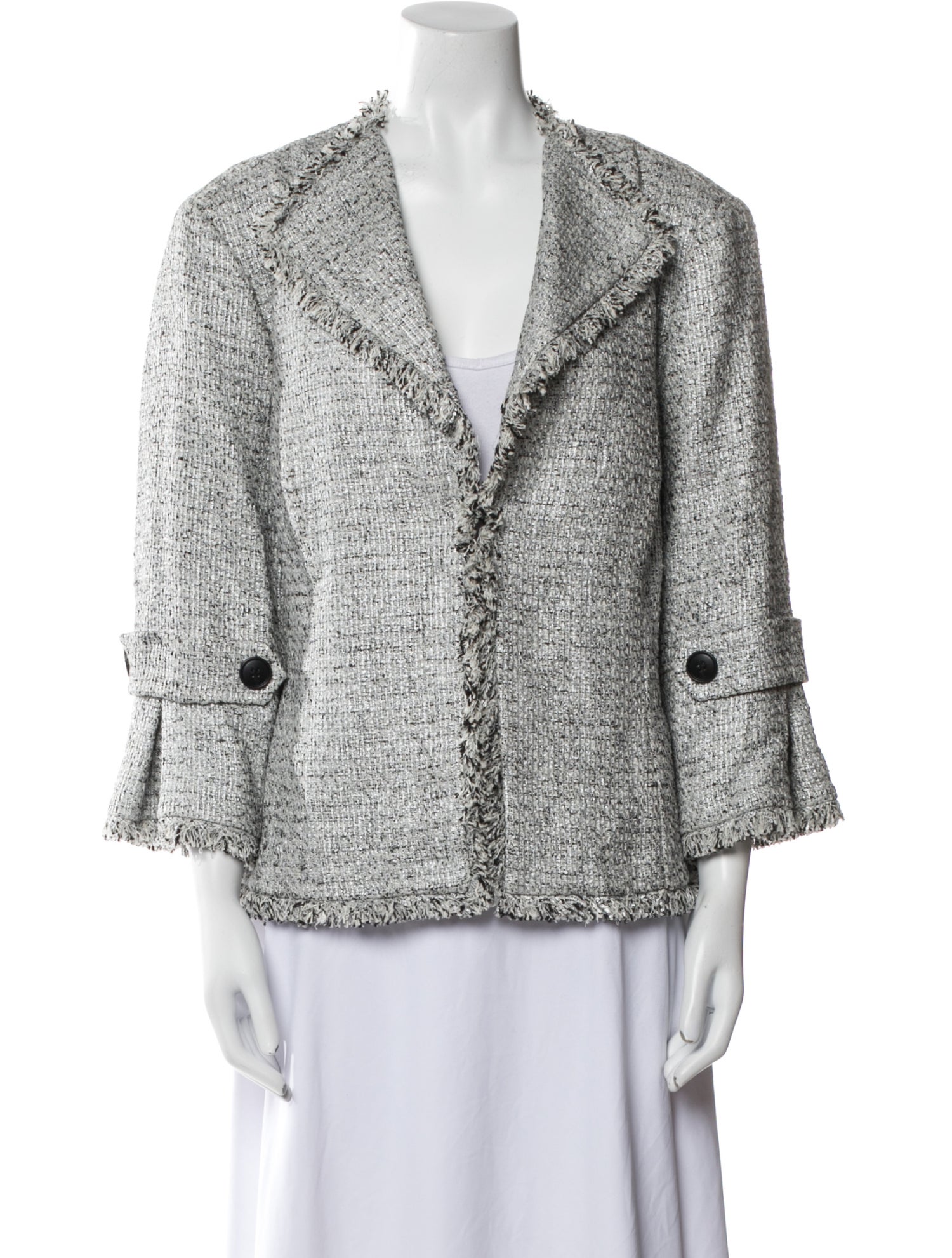 Lafayette 148 Tweed Pattern Blazer