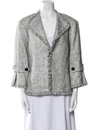 Lafayette 148 Tweed Pattern Blazer