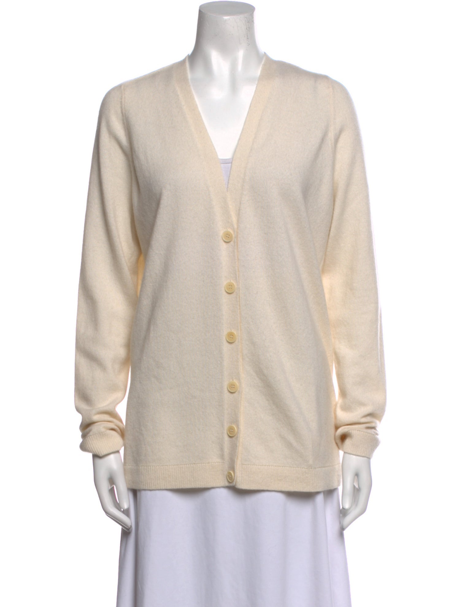 Lafayette 148 Cashmere V-Neck Sweater