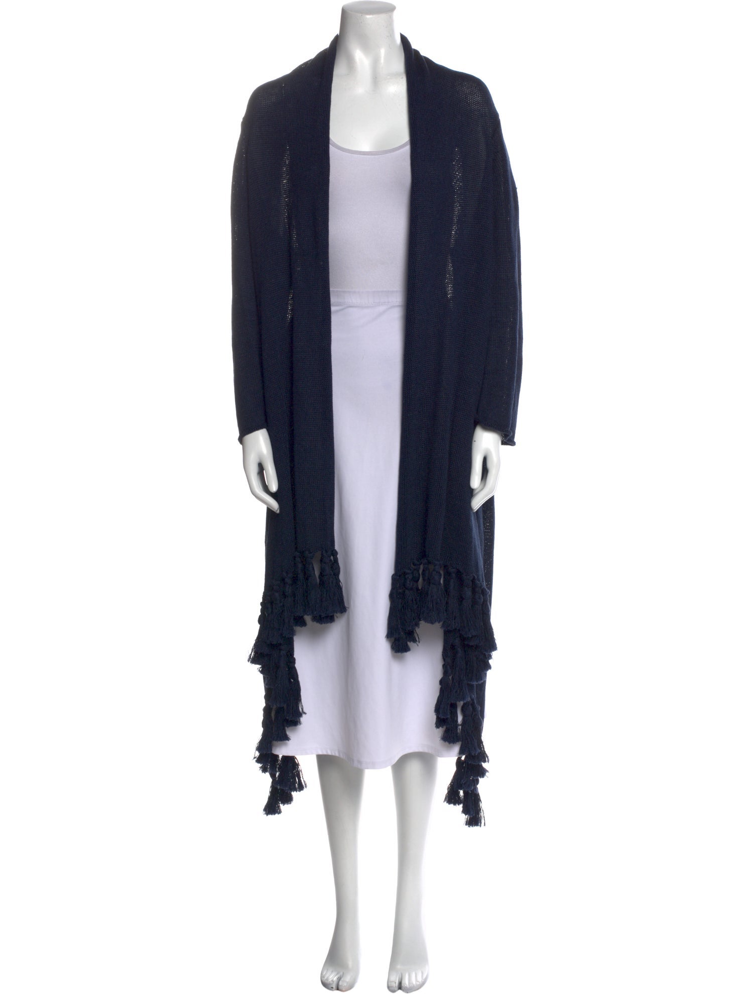 Lafayette 148 Linen Open Front Sweater