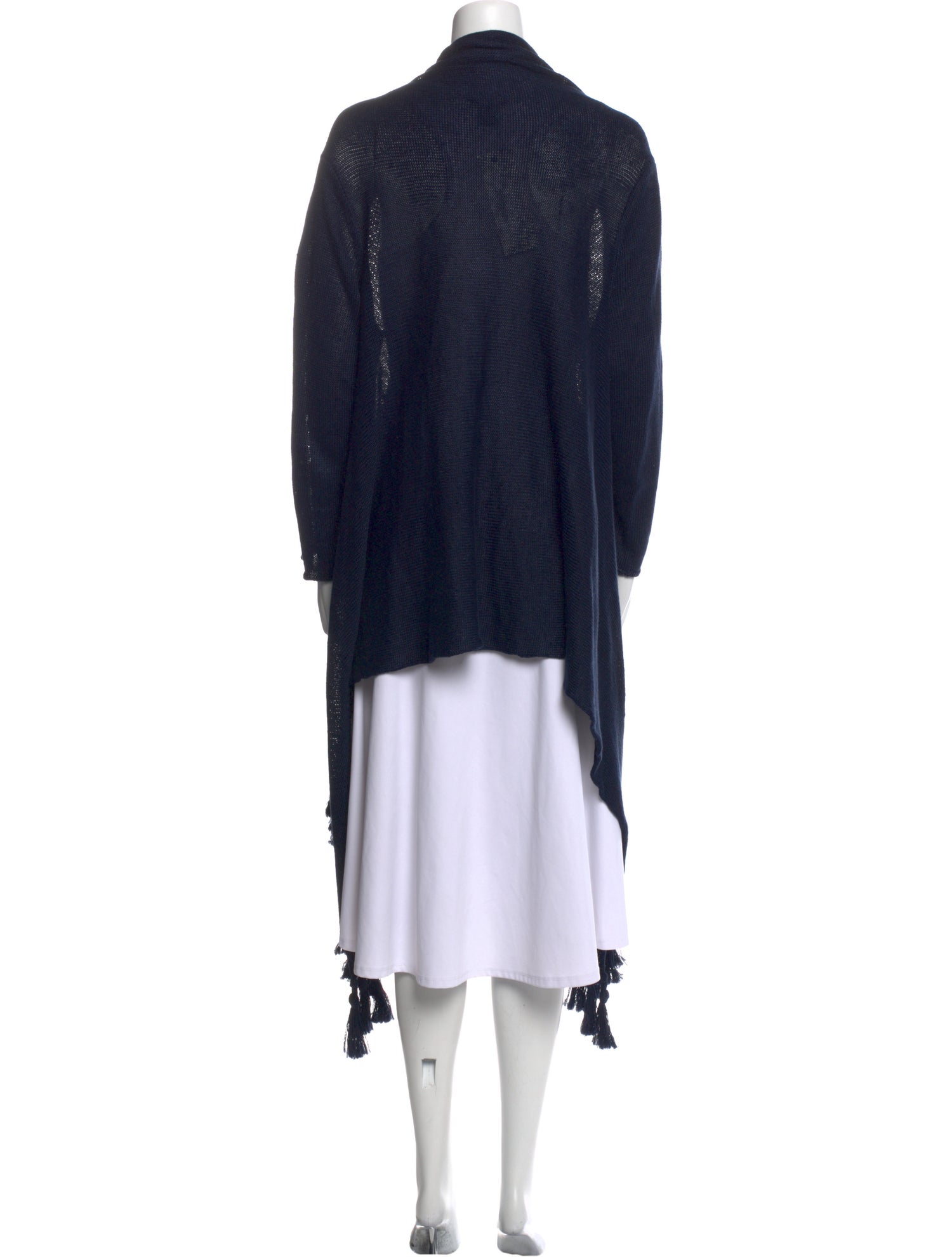 Lafayette 148 Linen Open Front Sweater