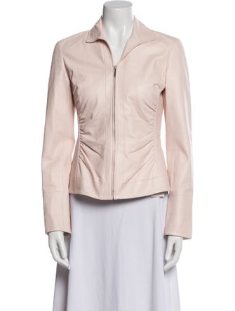 Lafayette 148 Leather Biker Jacket