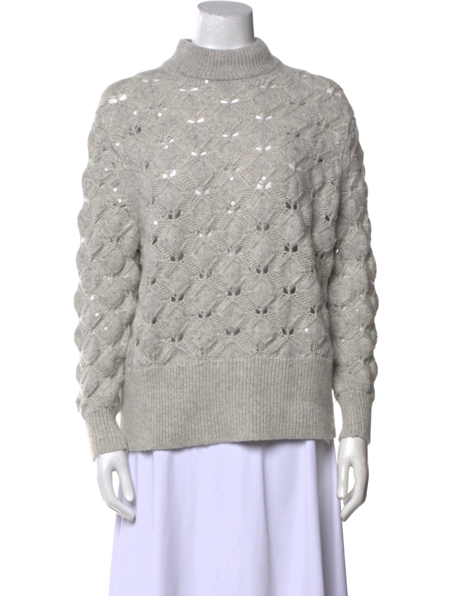 Lafayette 148 Cashmere Turtleneck Sweater