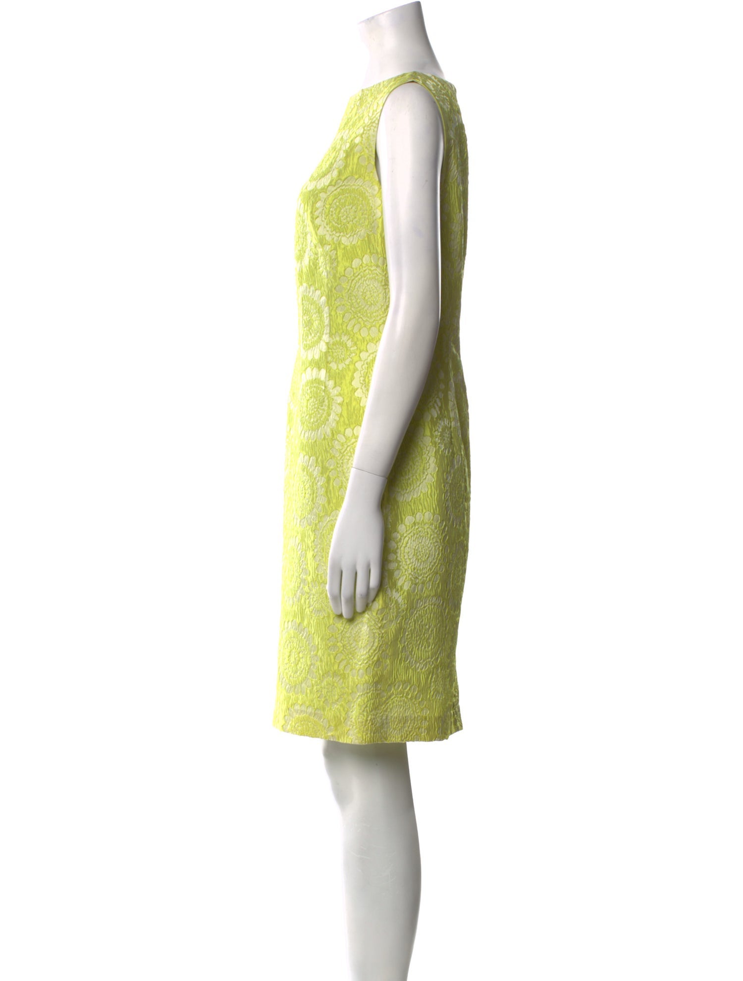 Lafayette 148 Bateau Neckline Mini Dress