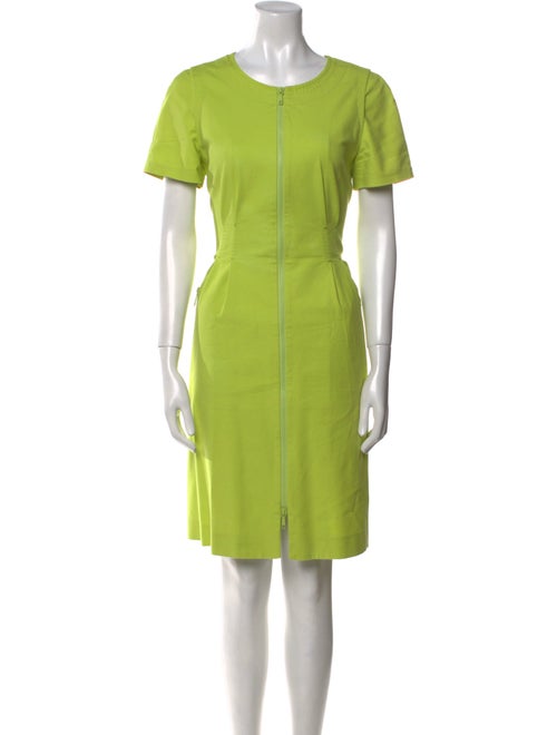 Lafayette 148 Crew Neck Knee-Length Dress