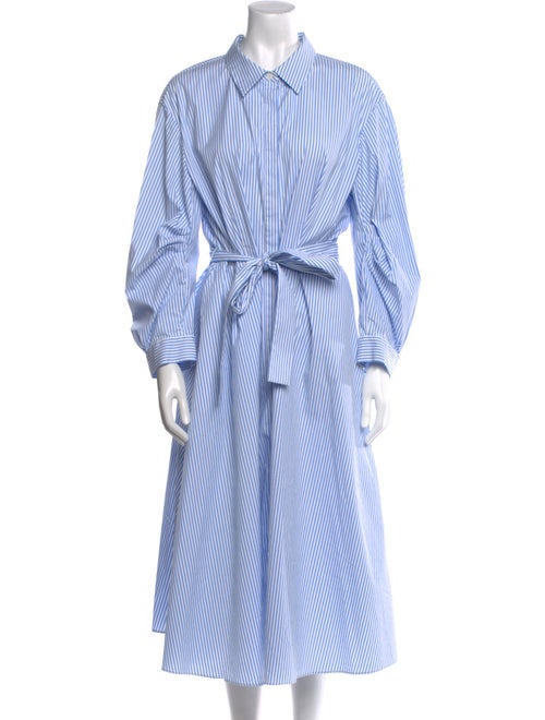 Lafayette 148 Striped Long Dress