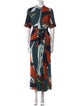 Lafayette 148 Printed Long Dress