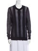 Lafayette 148 Leather Striped Bomber Jacket