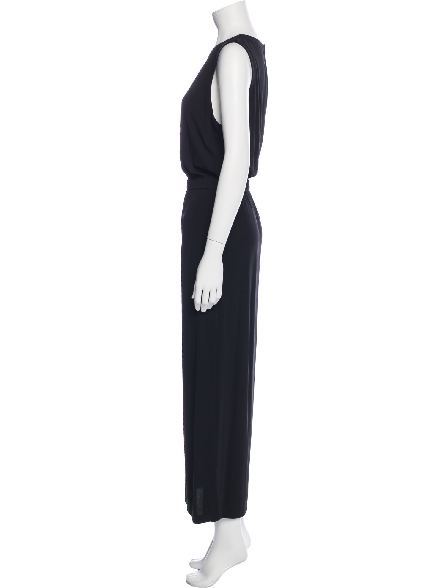 Lafayette 148 Scoop Neck Long Dress