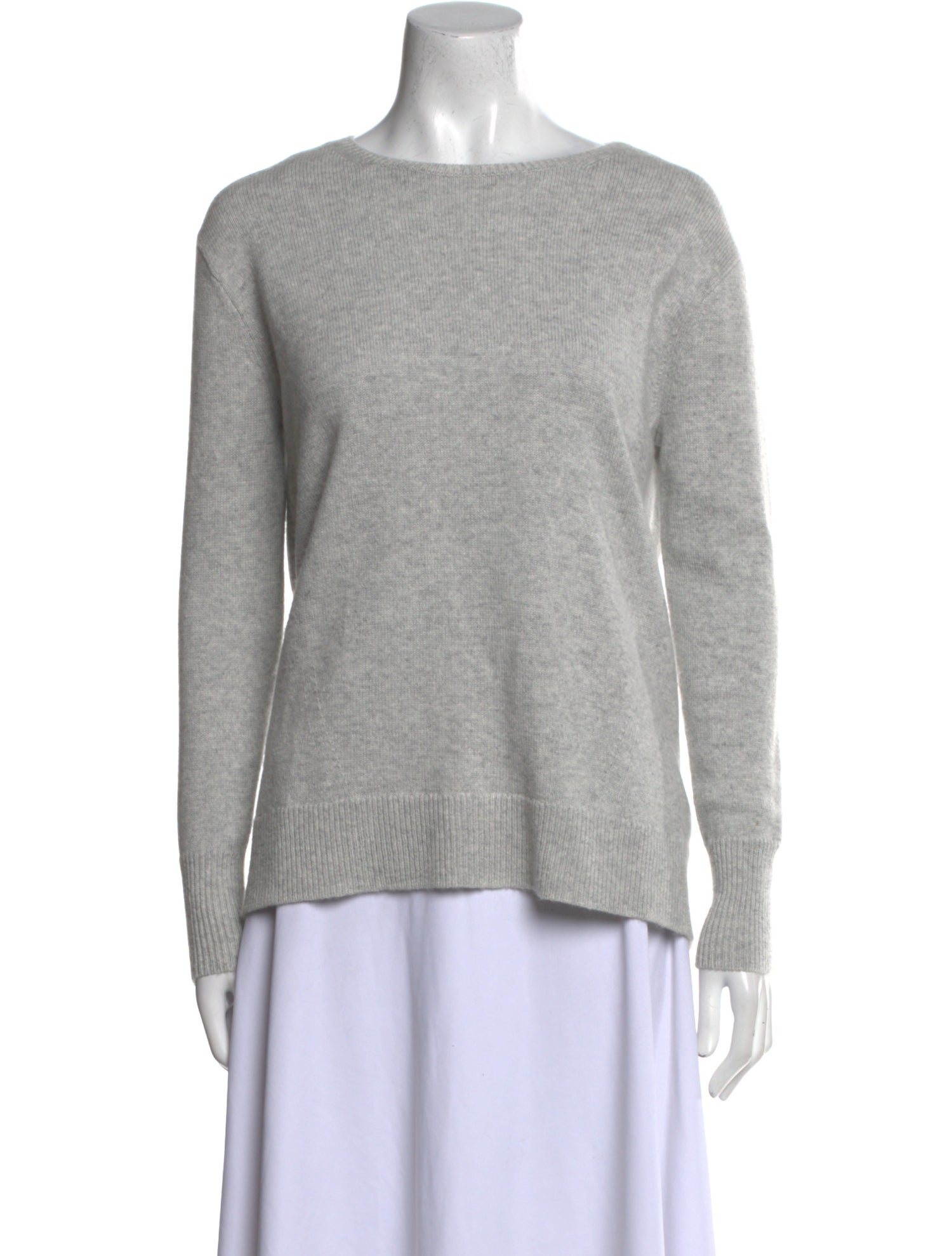 Lafayette 148 Cashmere Bateau Neckline Sweater