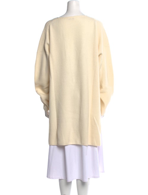 Lafayette 148 Wool V-Neck Sweater