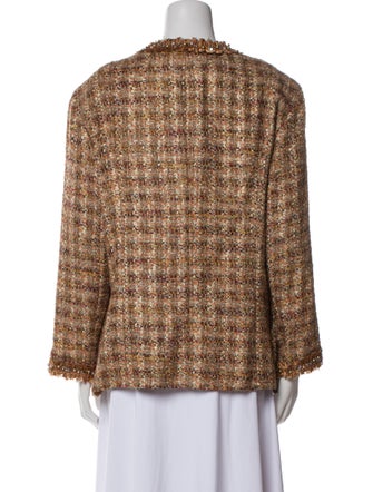 Lafayette 148 Tweed Pattern Evening Jacket