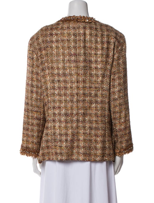 Lafayette 148 Tweed Pattern Evening Jacket