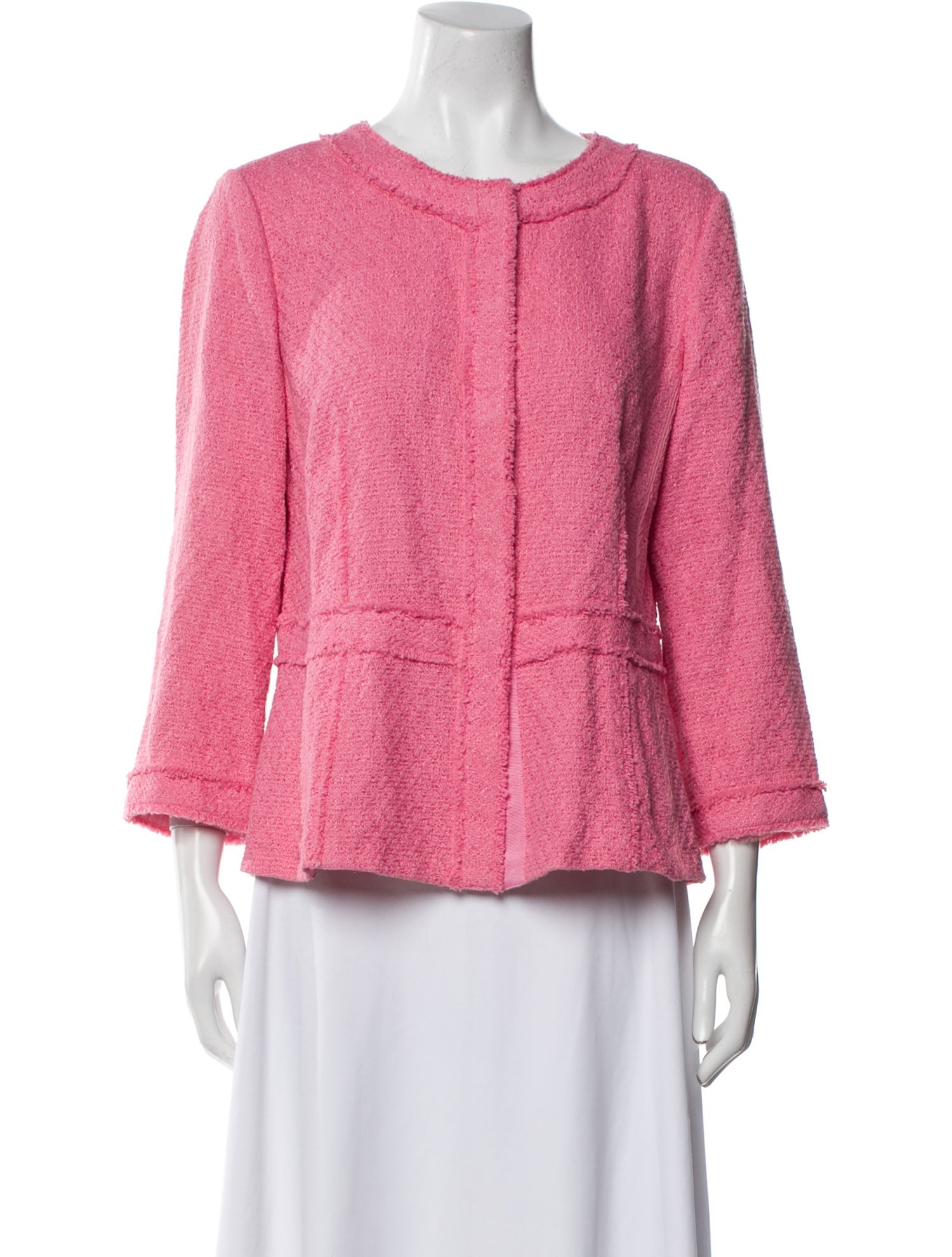 Lafayette 148 Tweed Pattern Evening Jacket