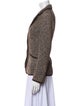 Lafayette 148 Nylon Tweed Pattern Blazer
