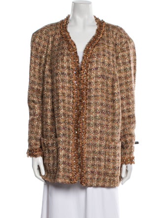 Lafayette 148 Tweed Pattern Jacket