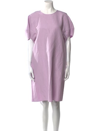 Lafayette 148 Silk Knee-Length Dress