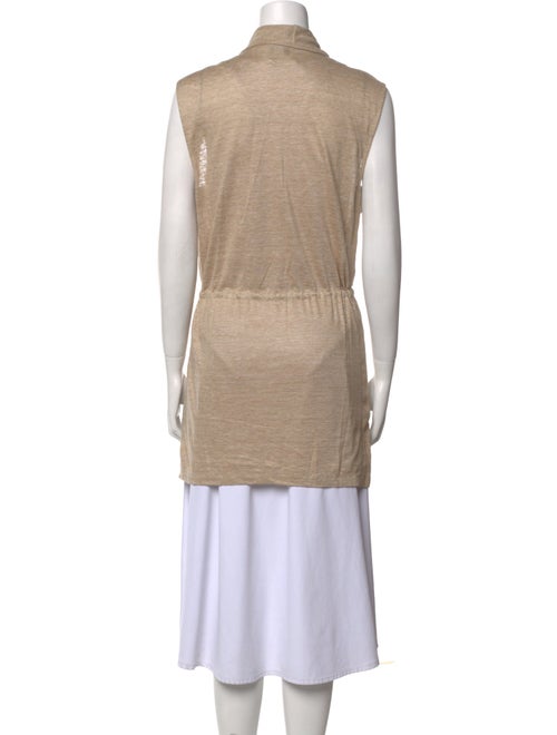 Lafayette 148 Linen V-Neck Sweater