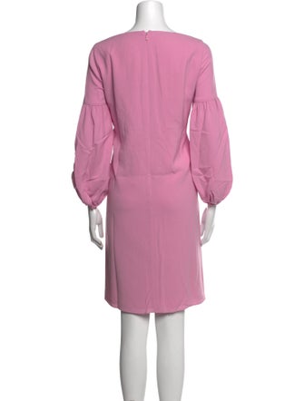 Lafayette 148 Bateau Neckline Knee-Length Dress