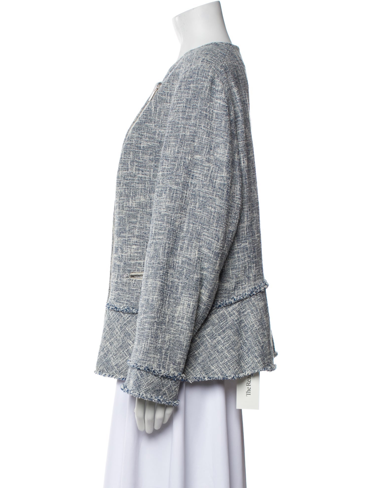 Lafayette 148 Tweed Pattern Evening Jacket