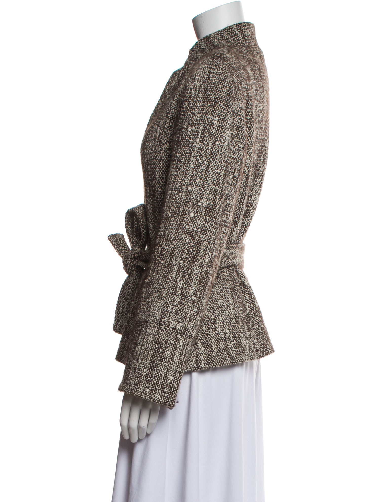 Lafayette 148 Wool Tweed Pattern Blazer