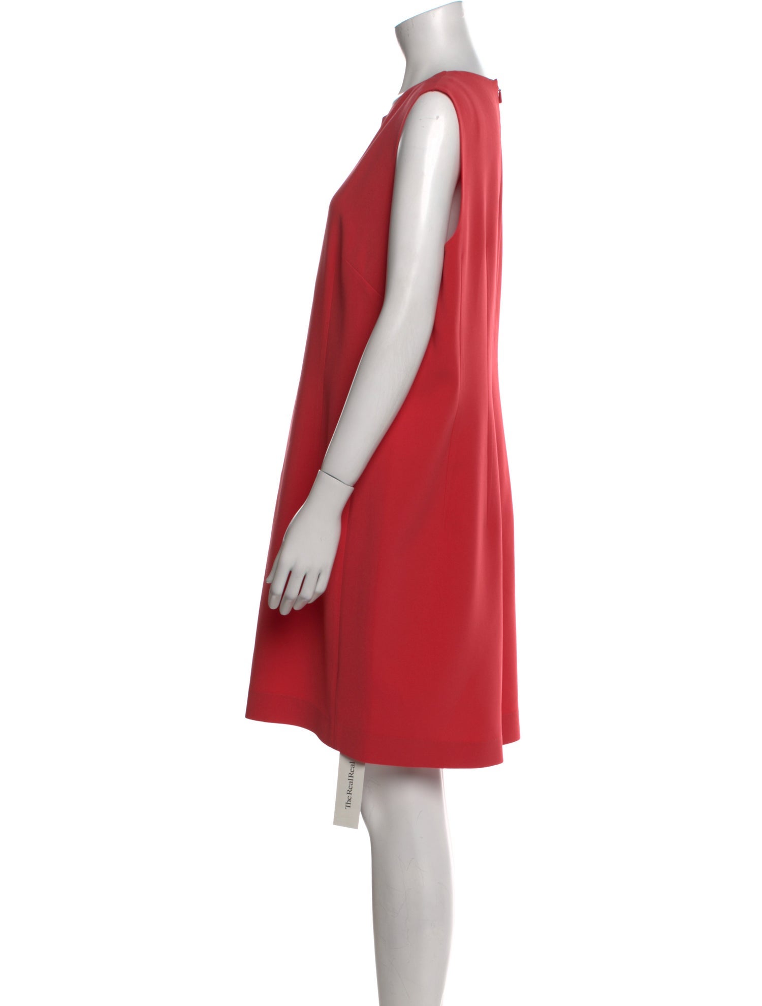 Lafayette 148 Crew Neck Mini Dress