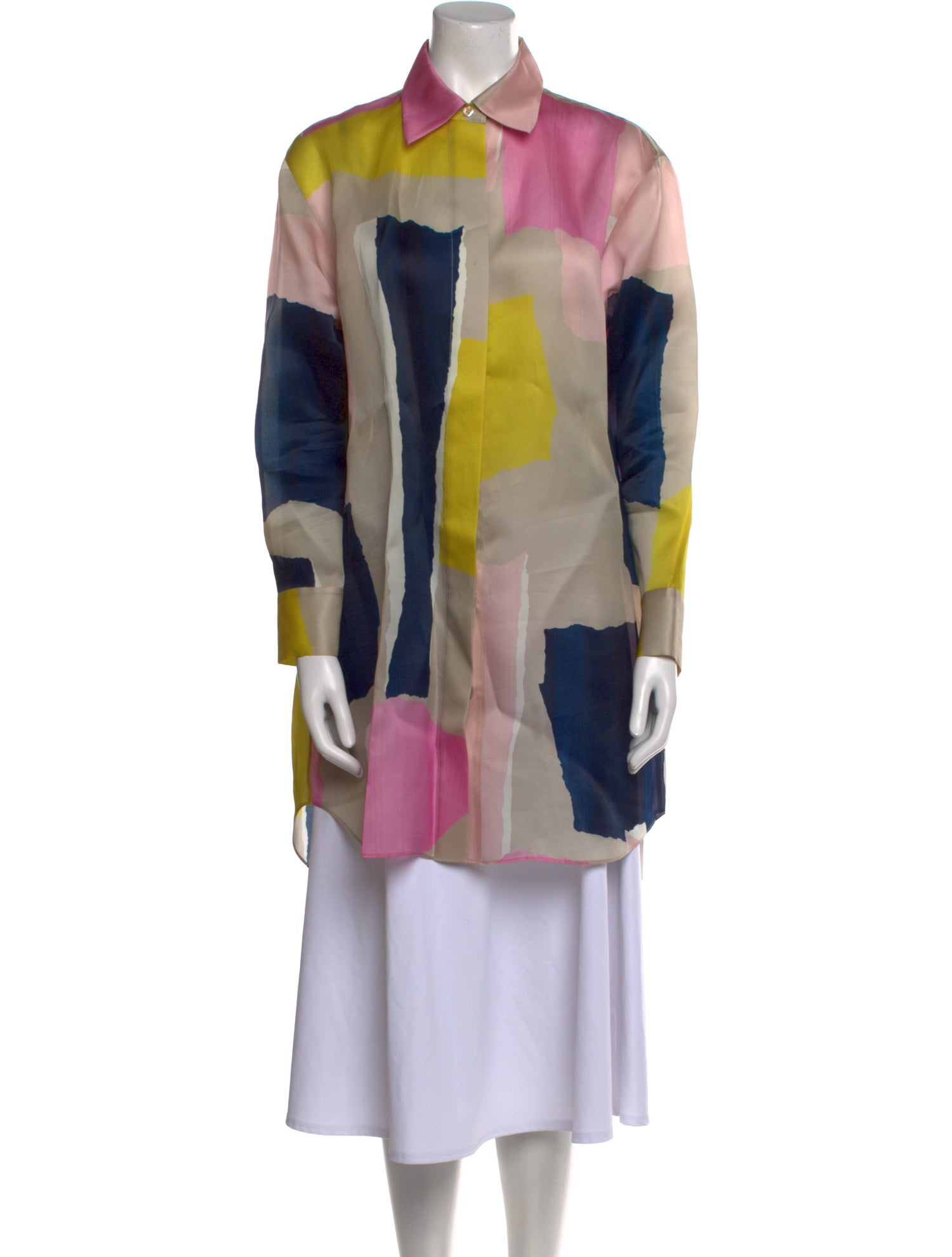 Lafayette 148 Silk Mini Dress