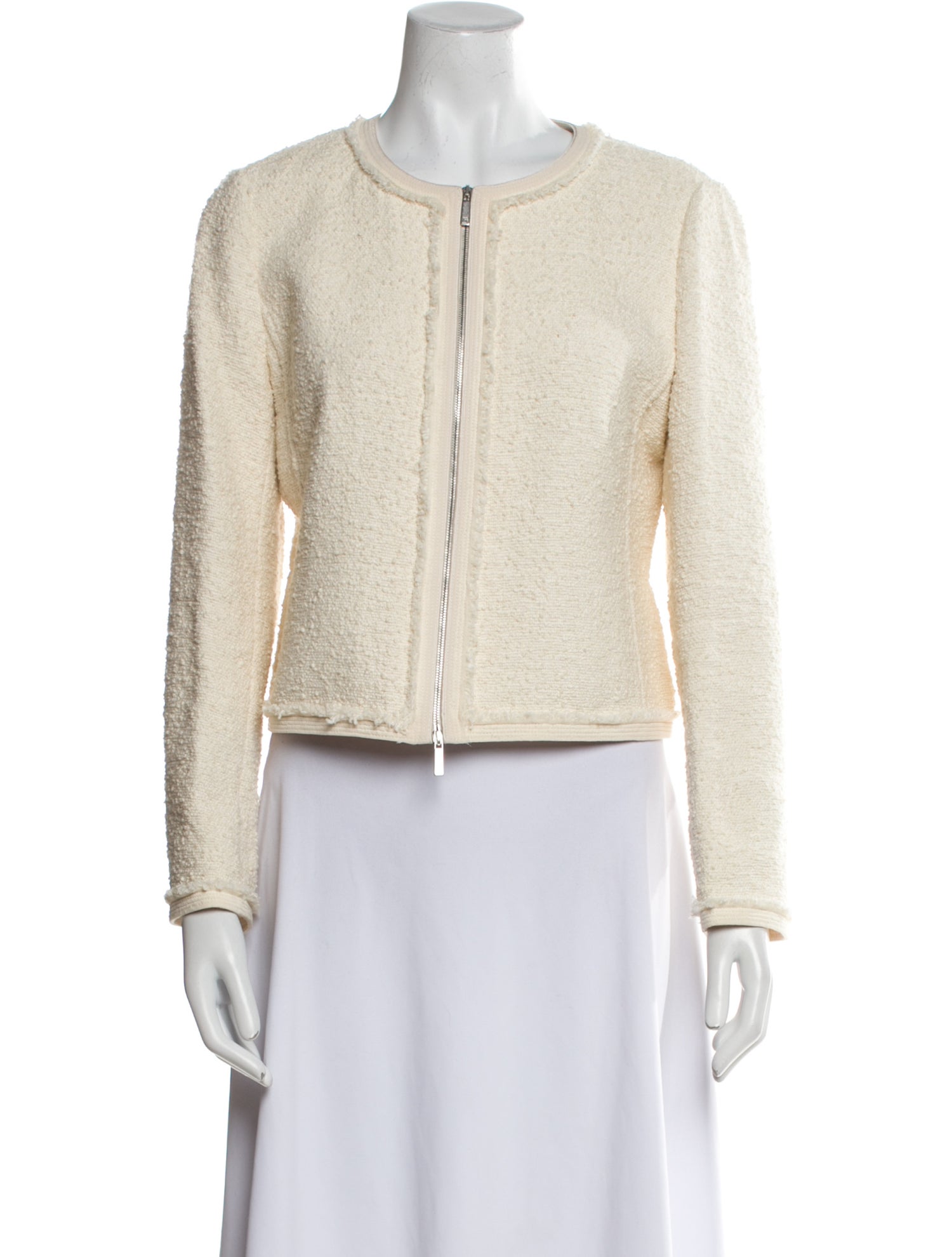 Lafayette 148 Tweed Pattern Evening Jacket