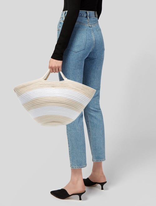 Lafayette 148 Canvas Tote
