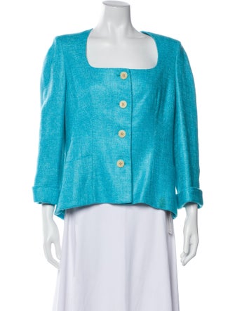 Lafayette 148 Tweed Pattern Evening Jacket