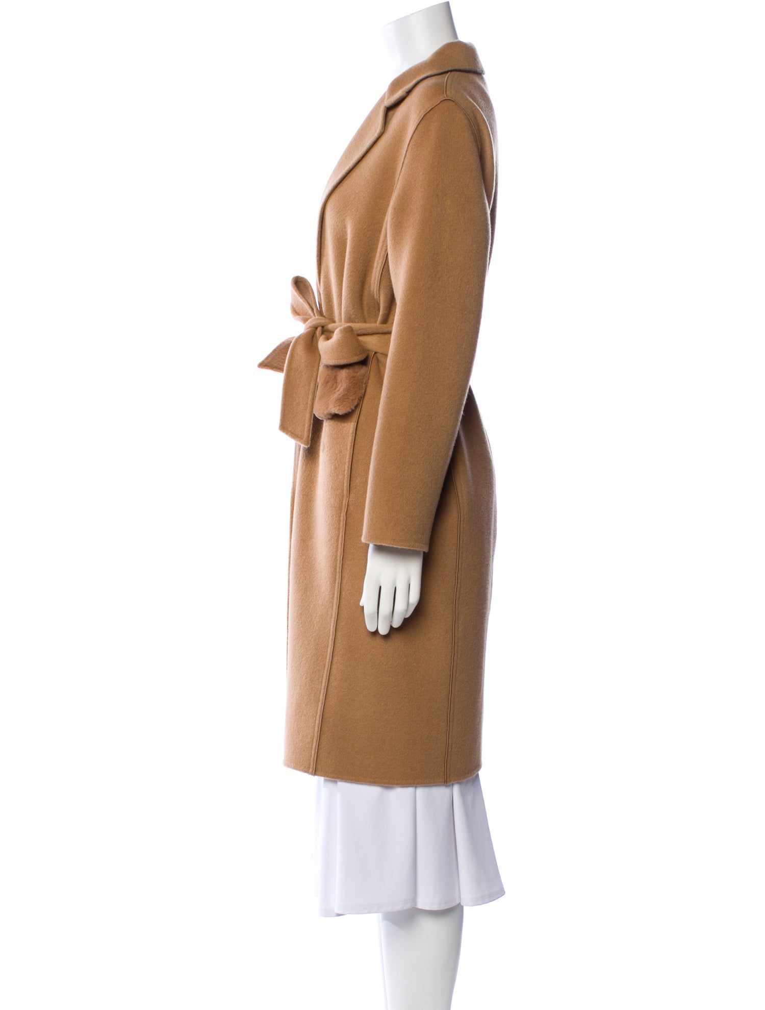 Lafayette 148 Cashmere Fur Coat