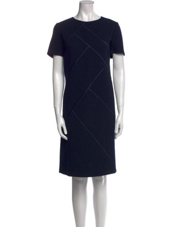 Lafayette 148 Wool Knee-Length Dress