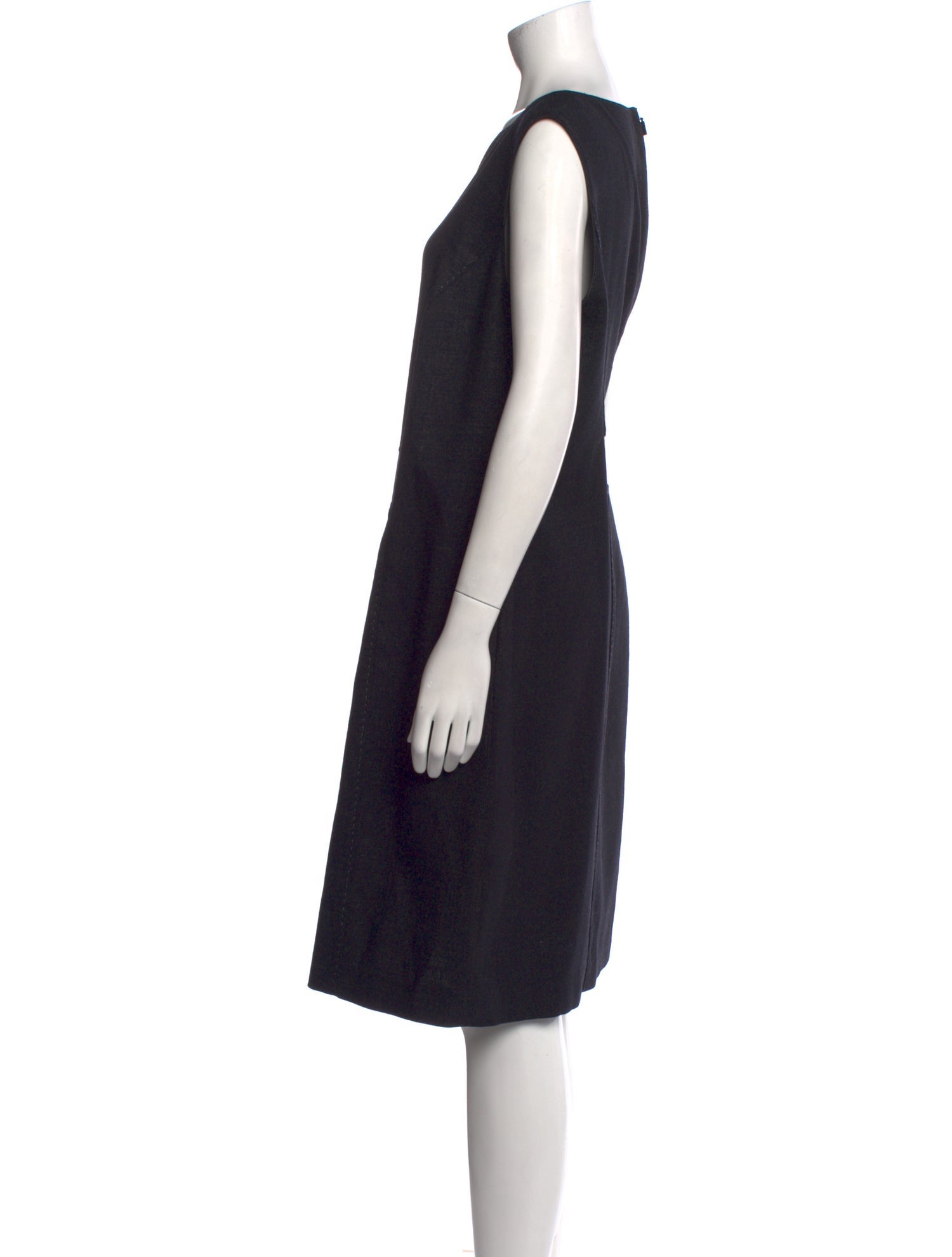 Lafayette 148 Virgin Wool Knee-Length Dress