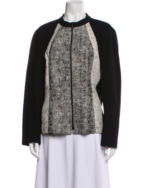 Lafayette 148 Colorblock Pattern Jacket