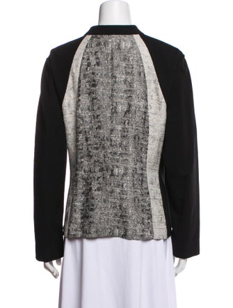 Lafayette 148 Colorblock Pattern Jacket