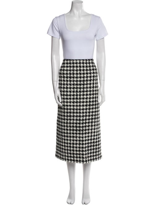 Lafayette 148 Tweed Pattern Skirt Set