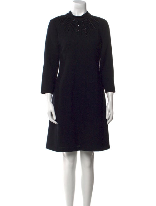 Lafayette 148 Wool Knee-Length Dress