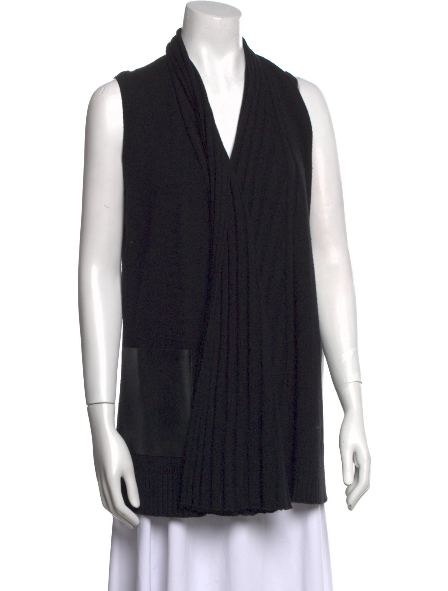 Lafayette 148 Wool V-Neck Sweater