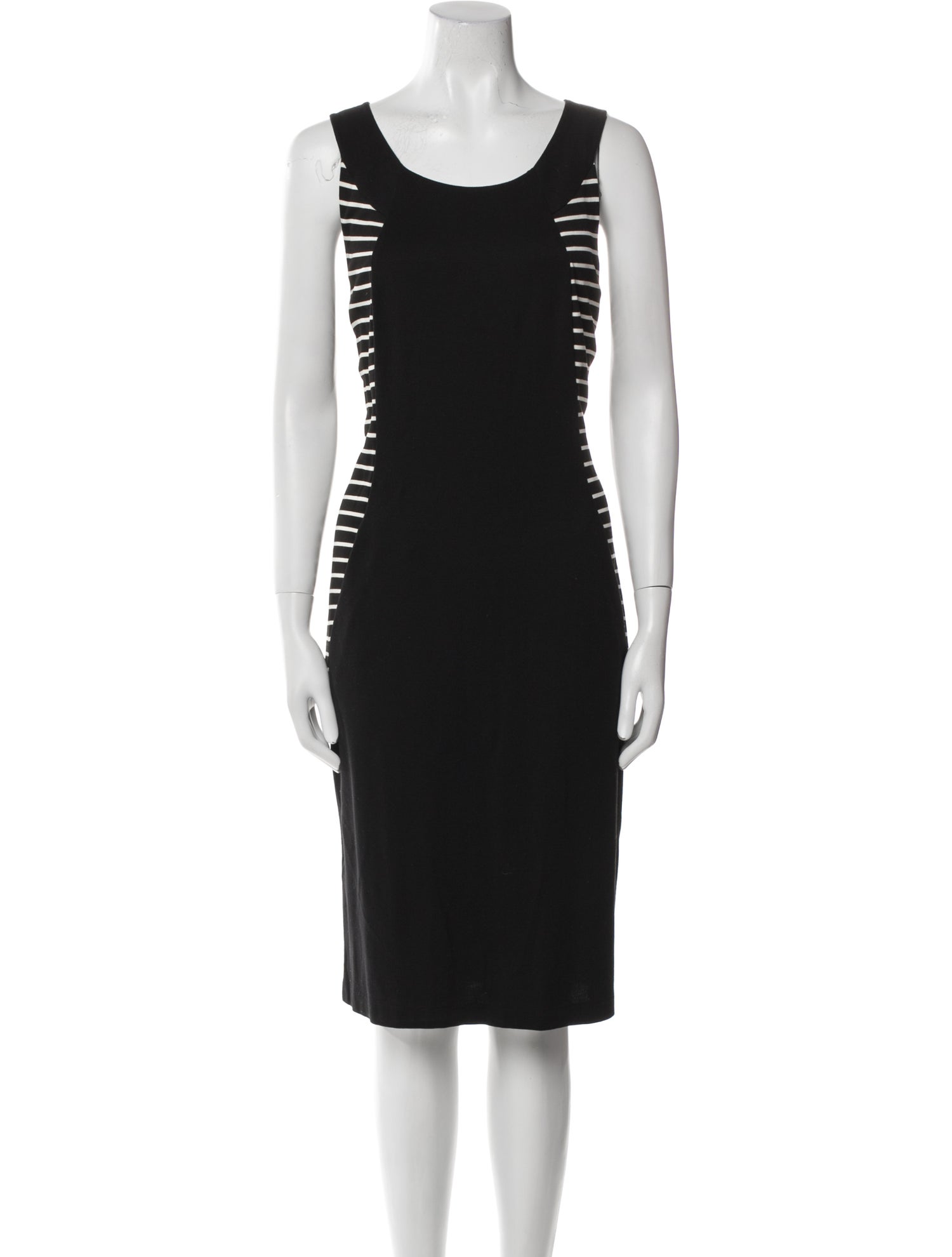 Lafayette 148 Scoop Neck Knee-Length Dress