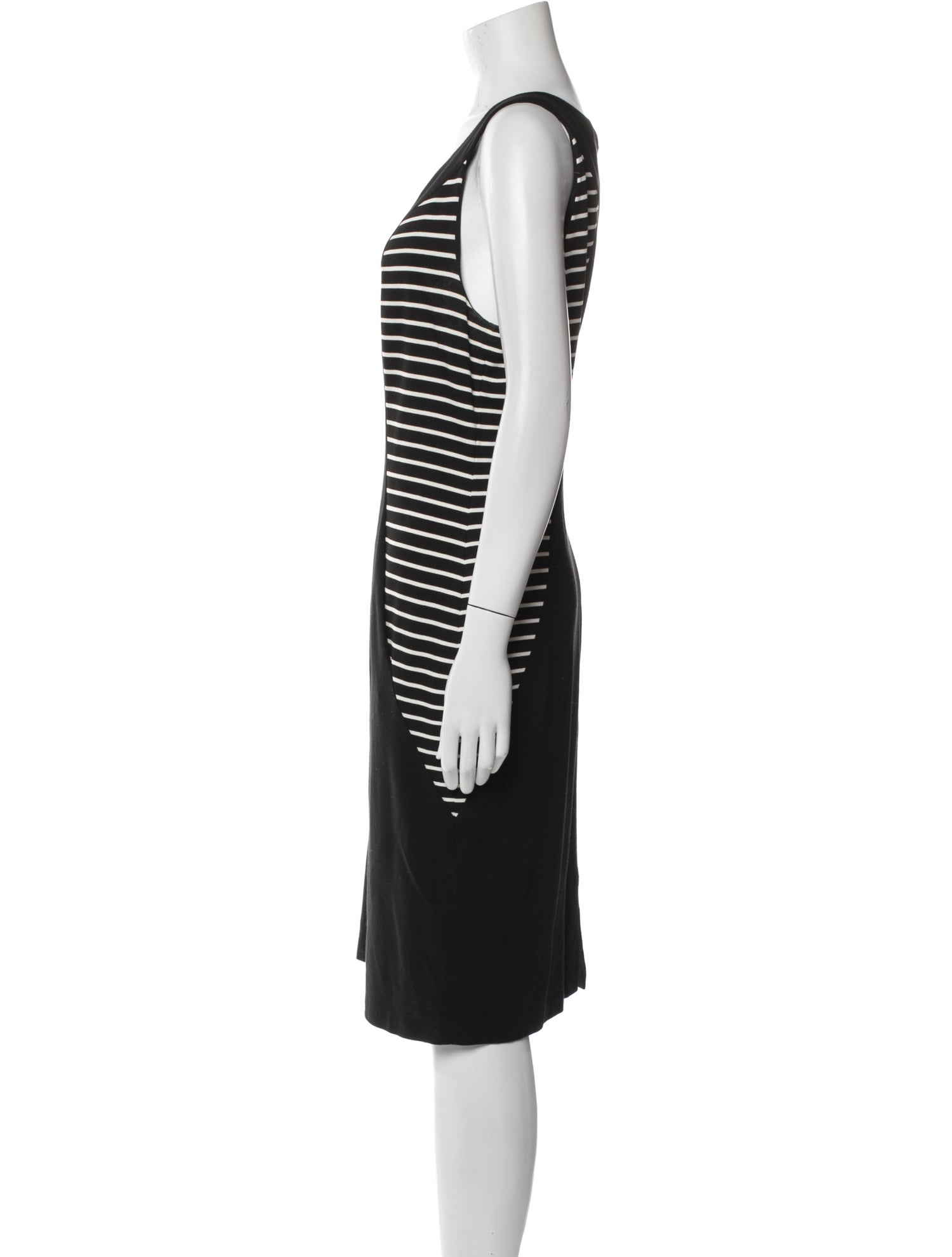 Lafayette 148 Scoop Neck Knee-Length Dress