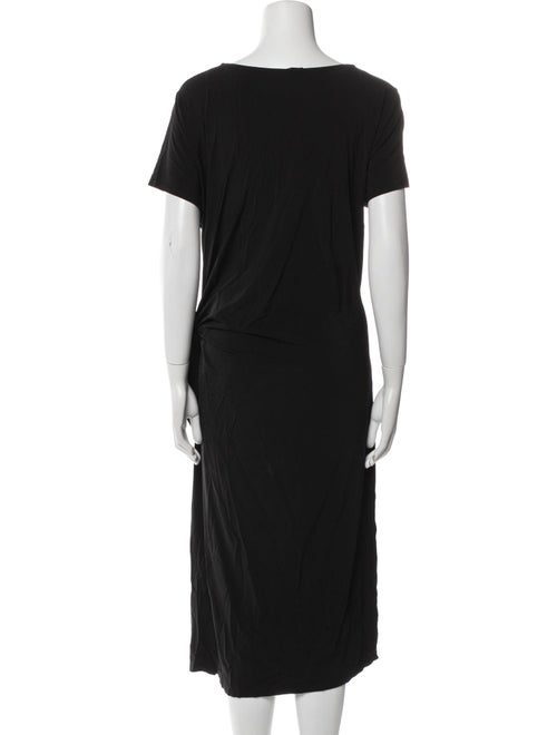 Lafayette 148 Scoop Neck Midi Length Dress