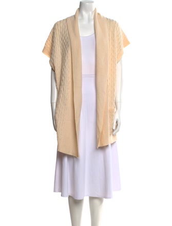 Lafayette 148 Wool Open Front Sweater